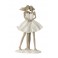 Statuette Design : Famille avec 1 enfant, Collection Silver Line, H 27 cm