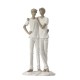 Statue Deux Amies, Collection Family Day, H 25 cm