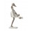 Statuette Design : Famille avec 1 enfant, Collection Silver Line, H 27 cm