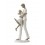 Statuette Design : Famille avec 1 enfant, Collection Silver Line, H 27 cm