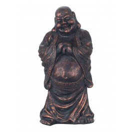 Déco Zen : Statuette XXL Bouddha Rieur, H 67 cm