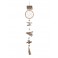 Suspension déco Mer : Bois flotté, Coquillage et Attrape-rêves, H 85 cm