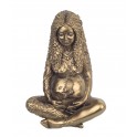 Statuette résine : Gaïa, La Déesse mère, H 26 cm