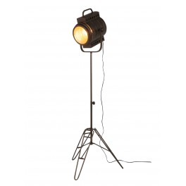 Lampe Projecteur ciné en Métal, Style Industriel, H 170 cm
