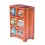 Boite à compartiments : Epicier indien 6 tiroirs, Orange, H 23 cm