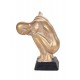 Statuette Abstraite PLENITUDE, L 66 cm