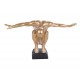 Statuette Abstraite PLENITUDE, L 66 cm