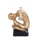 Statuette Abstraite PLENITUDE, L 66 cm