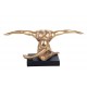 Statuette Abstraite PLENITUDE, L 66 cm