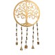 Suspension Arabesque : Arbre de vie cerclé avec cloches à tintement, H 75 cm