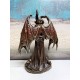 Statuette résine : L'archange Saint Michel, H 35 cm