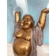 Déco Zen : Statuette XXL Bouddha Rieur, H 67 cm