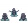 Set 3 Bouddha de la Sagesse, Collection Baby Zen, H 8 cm