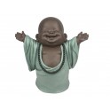 Grande Figurine Bouddha Bras levés, Collection Baby Zen, H 27,5 cm