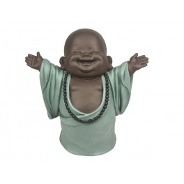 Set 3 moines Baby Zen jouant à saute-mouton, H12 cm