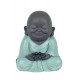 Set de 3 Mini-Moines de la Sagesse Assis 2, Collection Baby Zen, H 7,5 cm