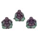 Figurine 3 Moines de la Sagesse, Collection Baby Zen, H 11 cm