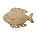 Déco Marine : Poisson Exotique Bois MDF 3, Modèle Scandinave, L 32 cm