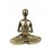 Statuette Zen Femme : Yoga Lotus, H 22 cm