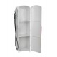 Meuble Colonne 3 Compartiments, Station Essence Vintage, Hauteur 120 cm