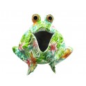 Figurine Grenouille et Veilleuse LED, Collection Botanik, L 21 cm