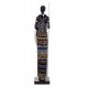 Statuette Africaine en pagne kita & Cruche 2, Collection Ethnik, H 42 cm