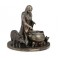 Statue Freya, Déesse de la Beauté, de l'amour et de la Guerre, H 22 cm