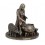 Statuette résine : L'archange Saint Michel, H 35 cm