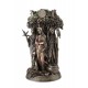 Statue Freya, Déesse de la Beauté, de l'amour et de la Guerre, H 22 cm