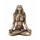 Mini Figurine Résine : Gaïa, La Déesse mère, Position du Lotus, H 6,5 cm