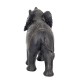 Figurine éléphants, Modèle Jungle Chic Marron et Doré, L 24 cm