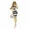 Déco murale métal : la fée du shopping, H 78 cm