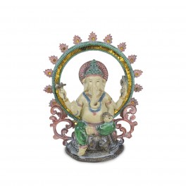 Figurine Resine Bouddha Ganesh 31 cm