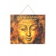 happyDko Plaque Bois Zen & Bouddha, Mod 2, L 30 cm