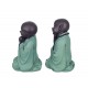 Figurine 3 Bouddhas de la Sagesse, Coll Baby Zen, L 13 cm