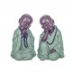 Figurine 3 Bouddhas de la Sagesse, Coll Baby Zen, L 13 cm