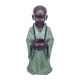SGRIMALT Grand Bouddha Baby Zen Assis Modèle Tête sur Genou 2, Collection Baby Zen, H 29 cm