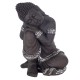 G&S Statue Bouddha Fibre et Argile : Modèle Amitabha, H 41 cm