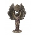 Statue Métatron, l'archange Médiateur de l'humain et du divin, H 34 cm