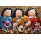 Tableau Métal 3D : Tea Time et Cupcakes, L 120 cm