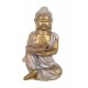 SGRIMALT Statuette Résine : Bouddha Thai en Kimono Kanchana, H 30 cm