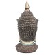 Verre Cadeaux Figurine Résine Tête Bouddha 33 cm