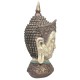 Verre Cadeaux Figurine Résine Tête Bouddha 33 cm