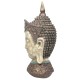 Verre Cadeaux Figurine Résine Tête Bouddha 33 cm