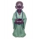 SIGNES GRIMALT Grand Moine Bouddha Debout, Coupe à offrandes et Bougie, Collection Baby Zen, H 30 cm