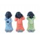 Statuette : Les 3 moines de la sagesse debout Color Line, H 24 cm