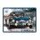 Plaque Métal bombée : Renault Alpine A 110 Rallye, H 30 x L 40 cm