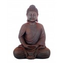 Sculpture Résine : Le Bouddha en méditation, Hauteur 68 cm