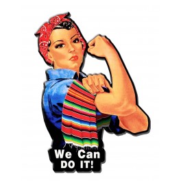 Déco We can do it, Publicité féminisme et effort de guerre, H 58 cm