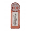 Thermomètre vintage métal XL, Modèle Station Essence 1, H 48 cm